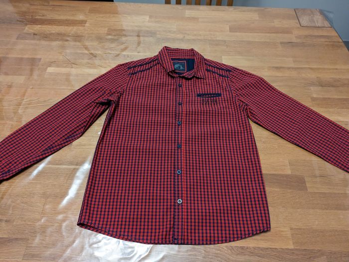 Chemise manches longues garçon 10 ans Okaïdi