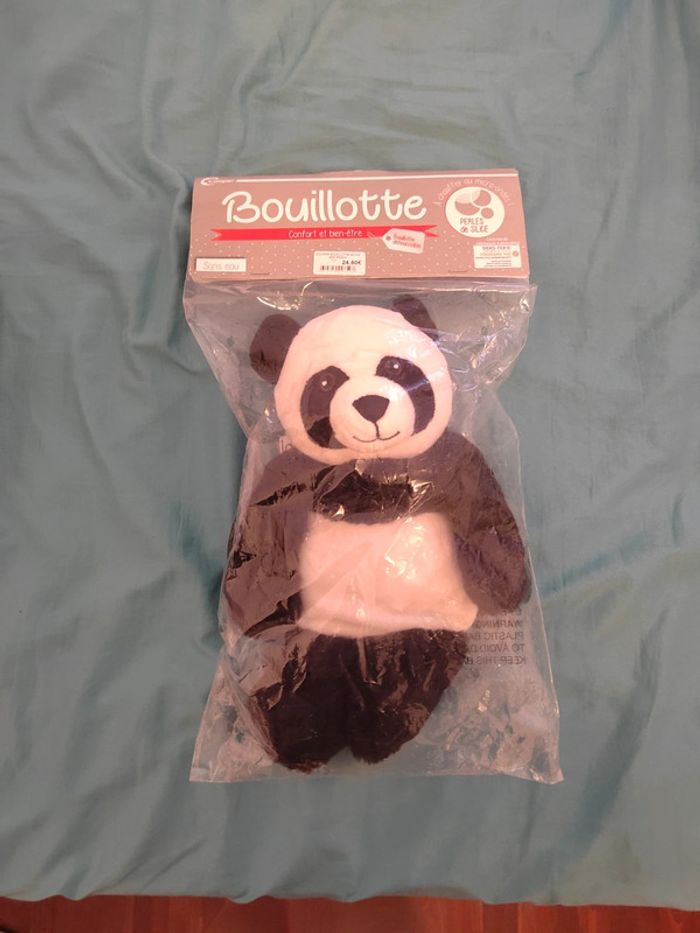 Bouillotte silice enfant panda
