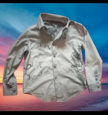 Chemise manches longues desigual 6-8 ans