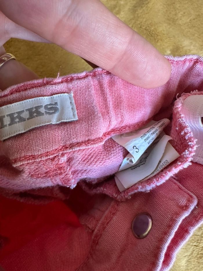 Short ikks rose réglable 3 mois - photo numéro 4