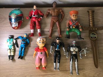 Lot de figurine , jouet vintage bootleg ko action figure