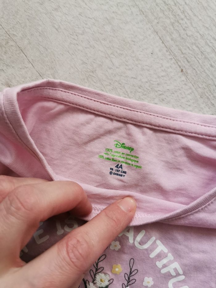 T shirt manche longue 4 ans disney stitch neuf - photo numéro 3