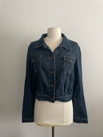 🌸magnifique jolie Veste en jeans bleu taille L avant première 🌸