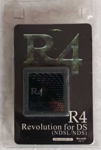 Carte R4 Pour Nintendo DS(NDSL/NDS) avec clé USB adaptateur micro SD