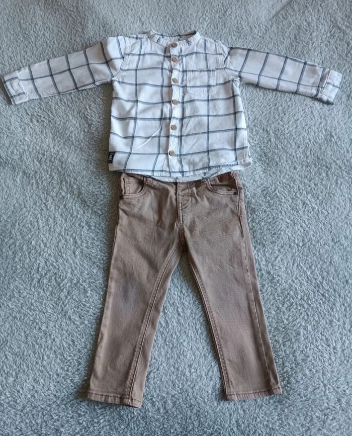 Joli ensemble garçon – 24 mois (Lulu Castagnette / Gémo) - photo numéro 3