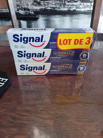 Dentifrice signal