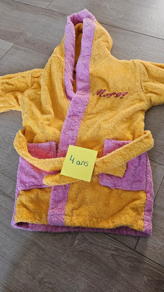 Peignoir impeccable taille pour 3-4 ans Linvosges