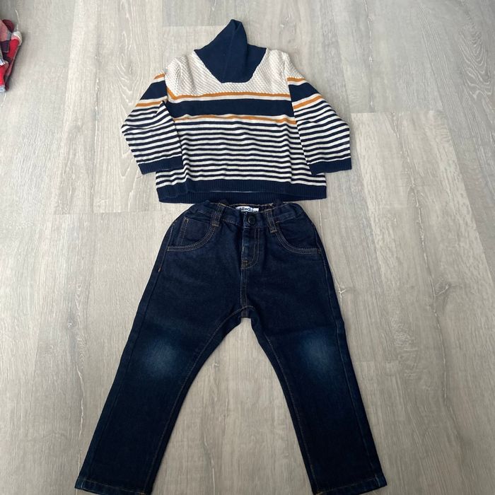 Pantalon et pull
