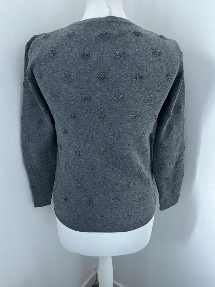 Sweat avec motifs gris mango S - photo numéro 4