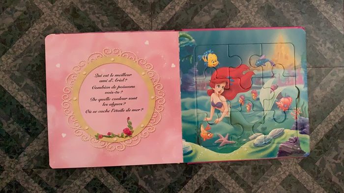 Livre puzzles princesses Disney - photo numéro 6