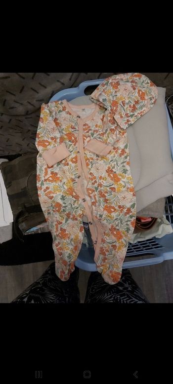 Pyjama taille 1mois 56cm zeeman