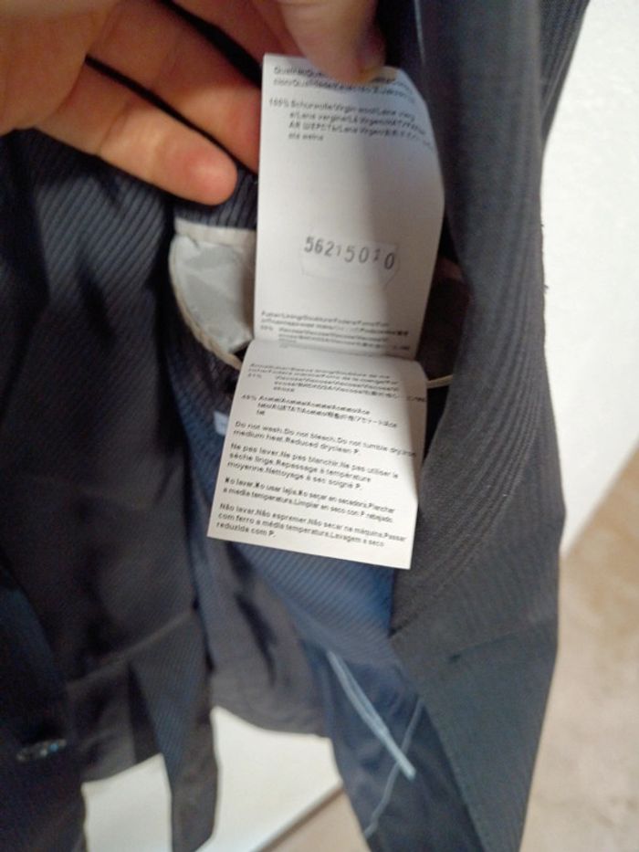 Veste de costume Hugo Boss taille 50 coloris noir - photo numéro 10