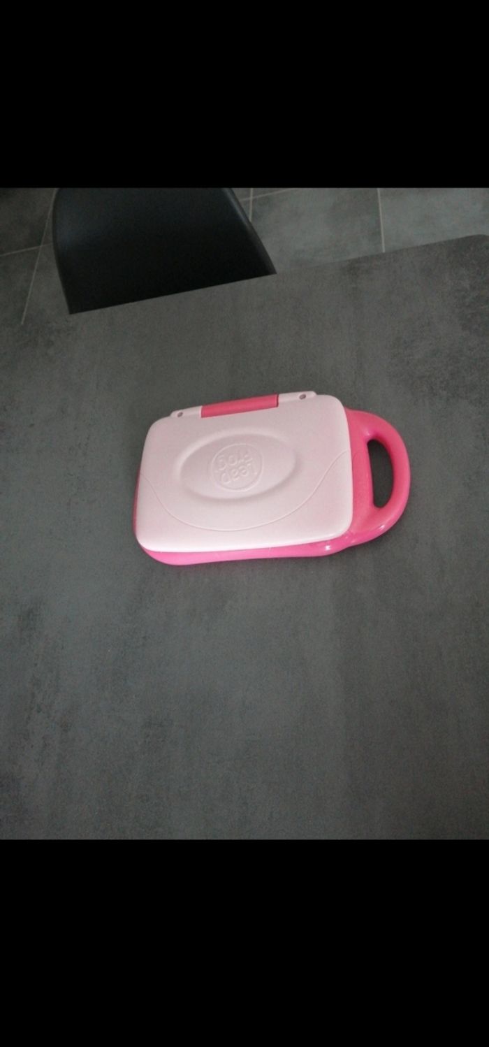 Ordinateur rose leap frog - photo numéro 2