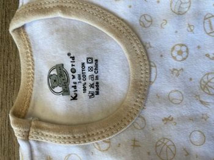 Ensemble trousseau maternité bébé all star football américain 3 /6 mois - photo numéro 8