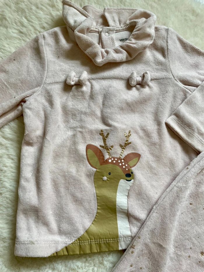 Pyjama 2 pièces vertbaudet 18 mois - 80 cm - photo numéro 2