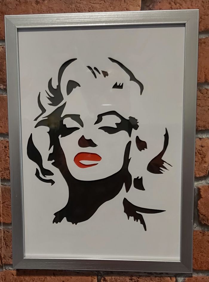 Cadre Marilyne Monroe