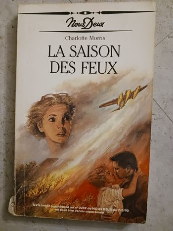 livre la saison des feux Charlotte Morris Nous deux