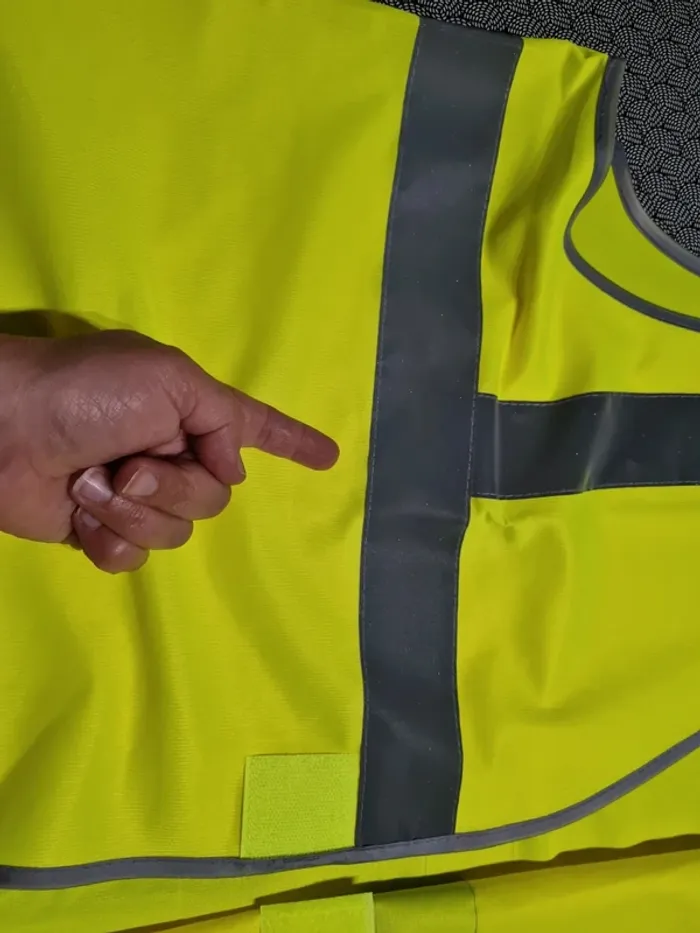 Gilet de sécurité fluorescent - photo numéro 10