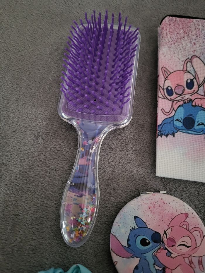 Lot cheveux beauté bleu violet Stitch - photo numéro 5