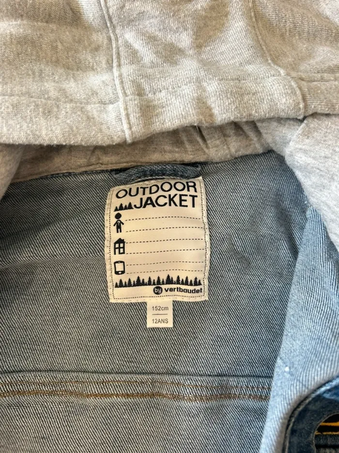Veste en jeans verbaudet 12 ans - photo numéro 5