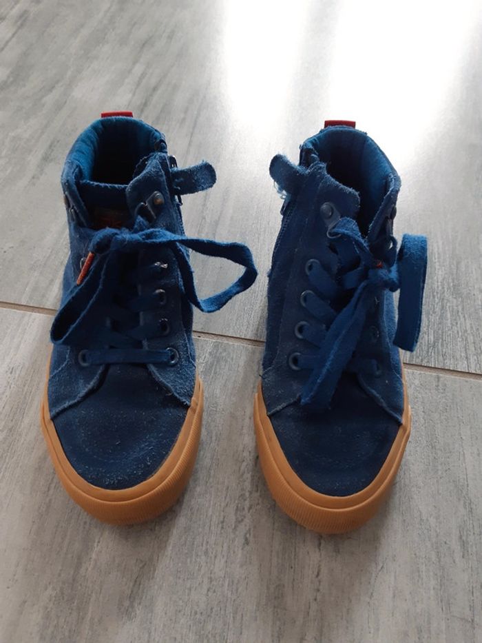 Baskets montante daim garçon 31 Okaidi
