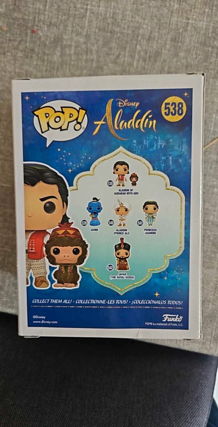 Funko pop 538 aladdin - photo numéro 3