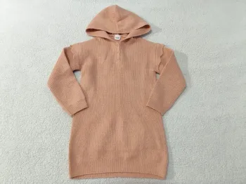 Robe pull capuche rose tape à l'oeil 8 ans