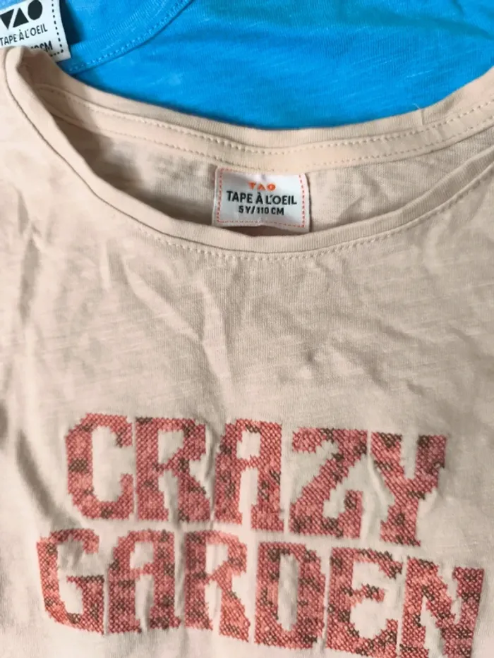 Lot t-shirt 5ans - photo numéro 3