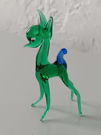 Bambi en verre 