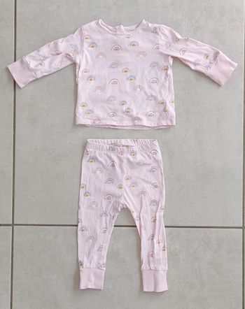Pyjama léger 2 pièces fille - 6 mois