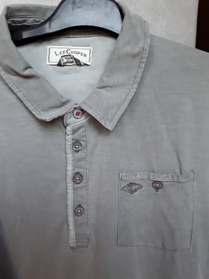 Polo manches longues Lee Cooper - photo numéro 2