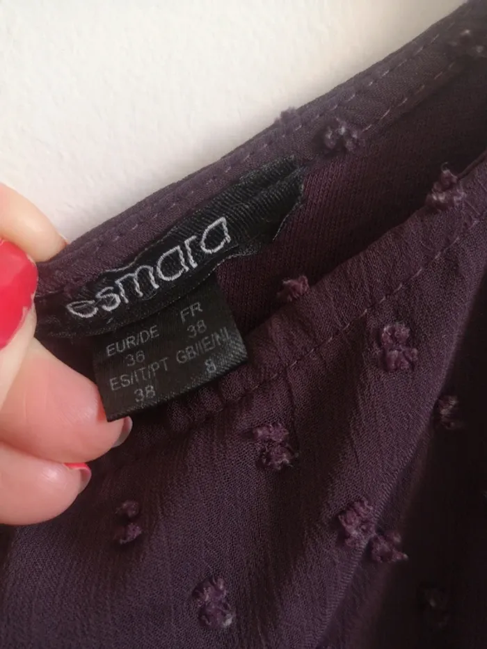 Robe violette manches longues - photo numéro 8