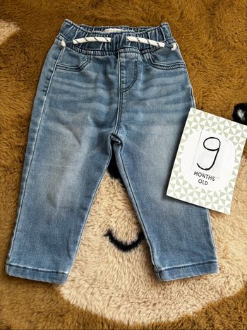 Jean bleu clair Primark t.9m