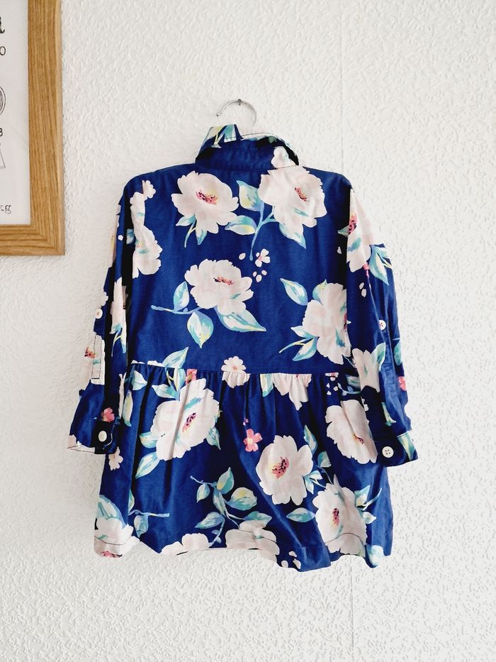 Carter's - Robe fleurie, légère, longue manches (3 ans) - photo numéro 3