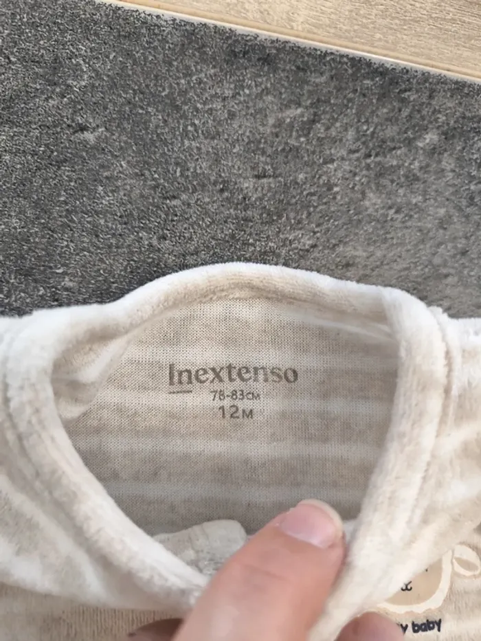 Pyjama hiver garçon 12 mois 80cm in extenso - photo numéro 8