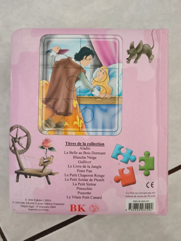 Livre contes en puzzles - photo numéro 2