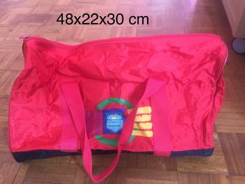 Sac de voyage rouge