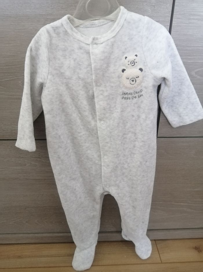 Pyjama chaud bébé - photo numéro 1