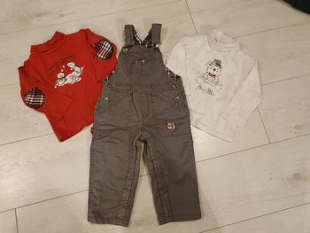 Salopette sergent major 18 mois