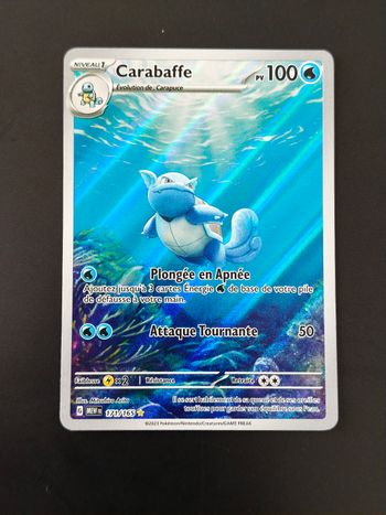 Carte Pokémon carabaffe 171/165 151