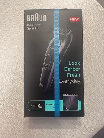 Tondeuse Braun série 3 remise 30% code anniv30