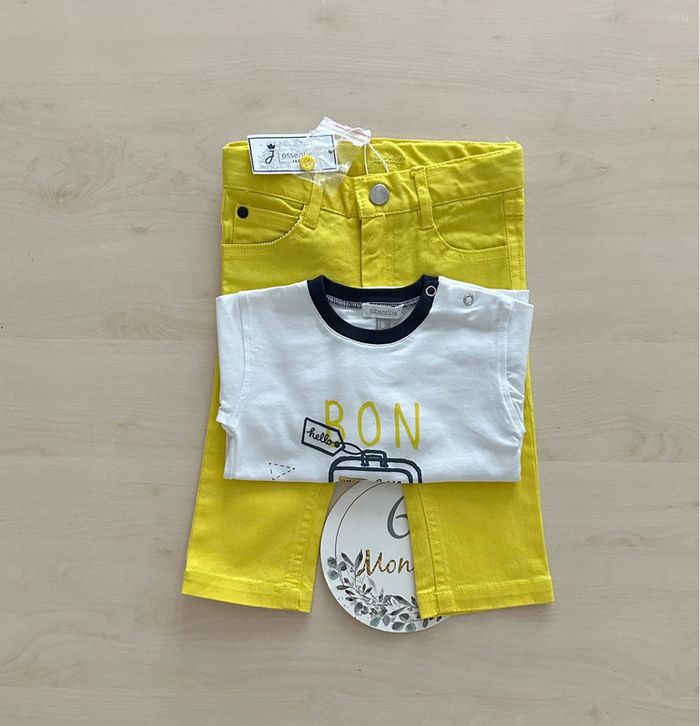 Pantalon garçon Jacadi 6 mois 67 cm