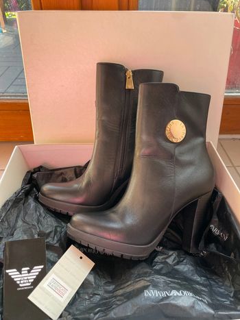 Emporio Armani Bottines noire taille 39