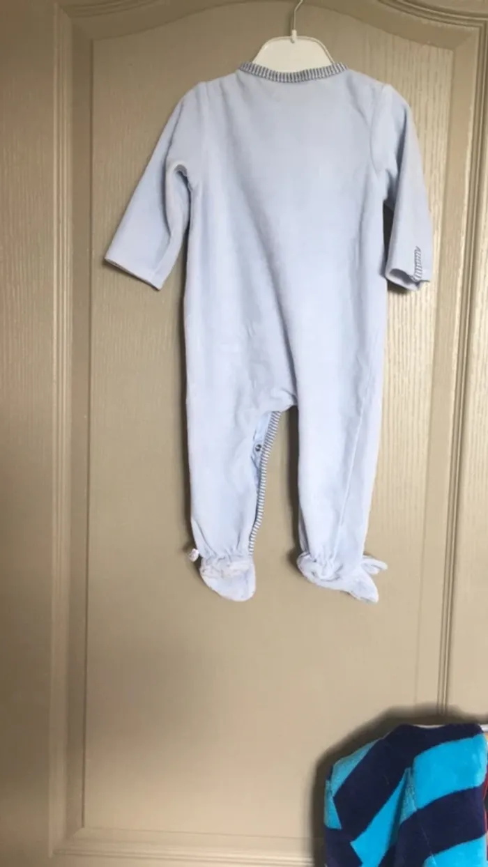 Pyjama grenouillère noukies 9 mois - photo numéro 5