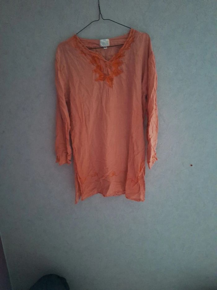 Tunique corail L
