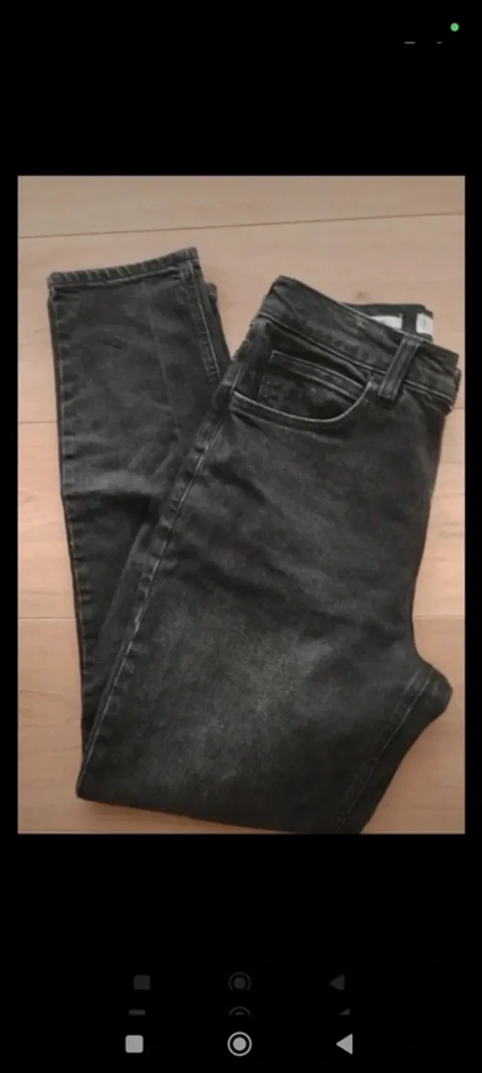 Jean noir newmom Mango S - photo numéro 4