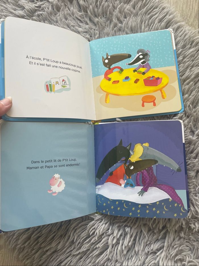 Lot de 2 livres P'tit Loup - Auzou éveil - photo numéro 6