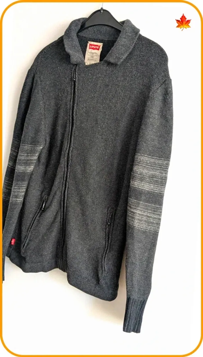 Gilet zippé homme Levi's S - photo numéro 3
