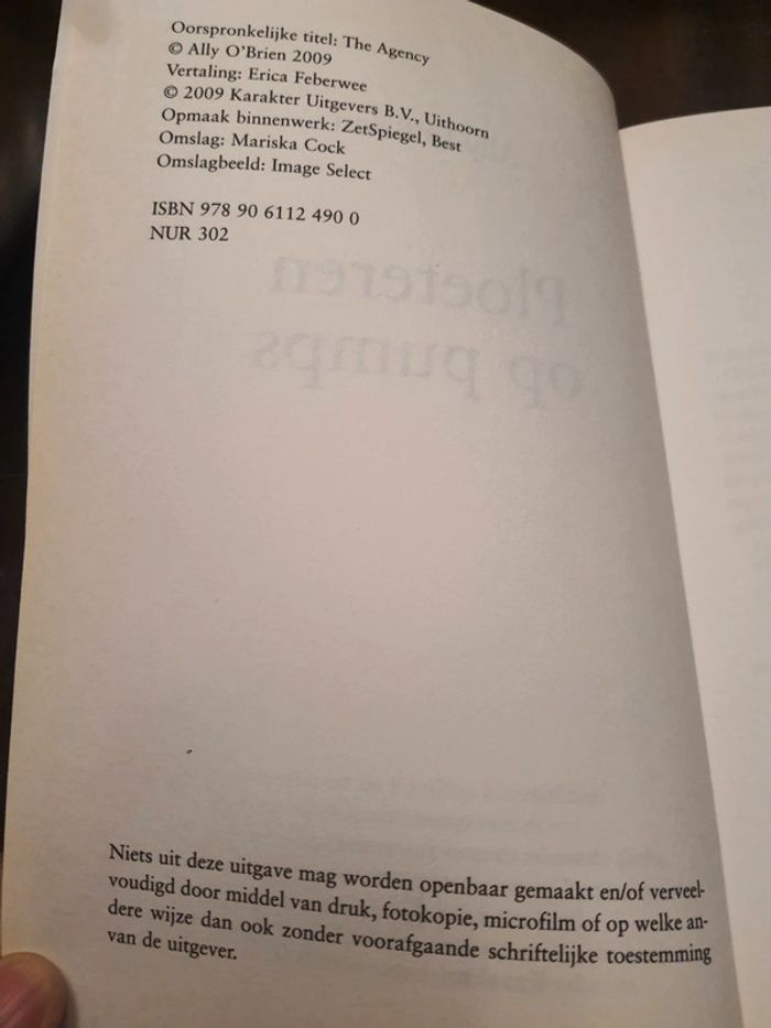 Boek Ploeteren op pumps(The Agency) - photo numéro 8