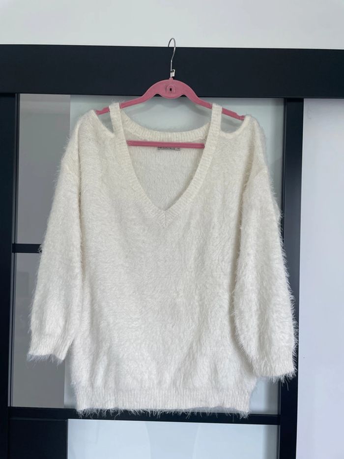 Pull crème tout doux - photo numéro 3